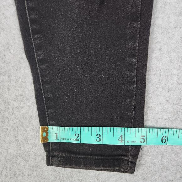 No Boundaries Jeans Womens Junior Size 3 Black 24" Waist - Picture 14 of 14